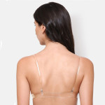 Non Padded Transparent Back Strap T-shirt Bra CG-Backless-Skin