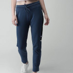 Women Navy Sports Track Pants