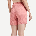 Womens 2 Pocket Floral Printed Shorts