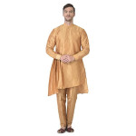 Men Blue Printed Dhoti Pants