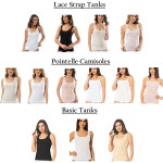 Camisole for Women, All Cotton, Airy Soft Comfy Tank Tops Cami Undershirt