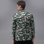 Single Breasted Printed Casual Blazer